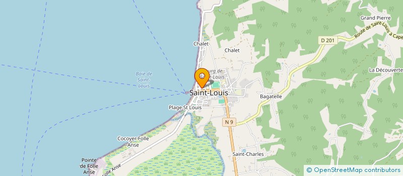 localisation de l'entreprise LE FAROUJER à SAINT-LOUIS