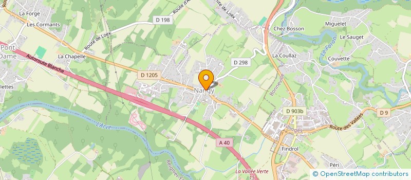 localisation de l'entreprise LE FARTO  NANGY