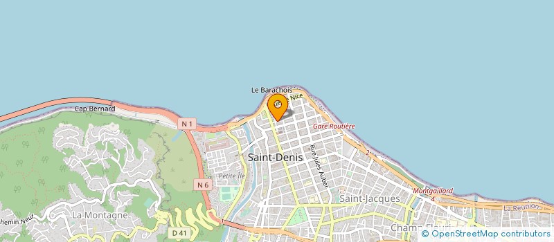 localisation de l'entreprise LE FASHION à SAINT-DENIS