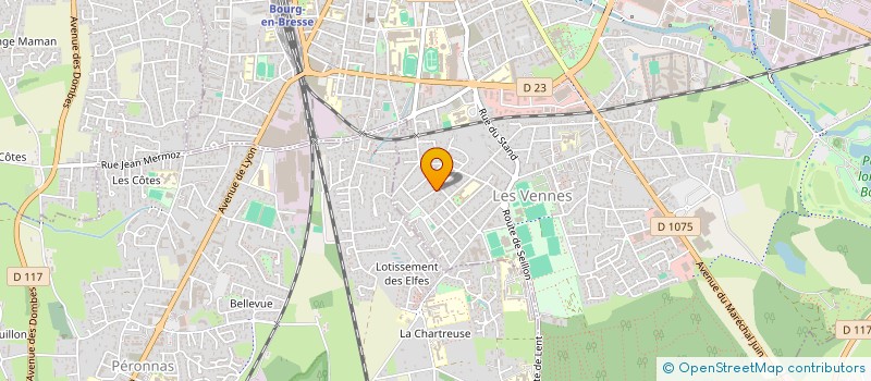 localisation de l'entreprise LE FASSI à BOURG-EN-BRESSE