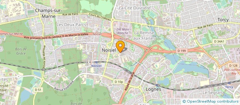 localisation de l'entreprise LE FASSO-SOLIDARITE FRANCO-AFRICAINE  NOISIEL