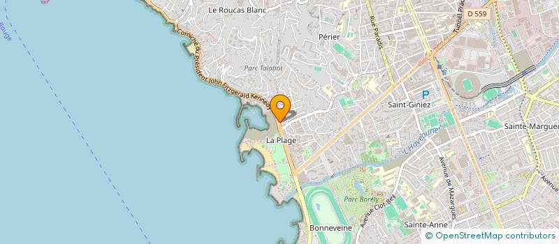 localisation de l'entreprise LE FAUBOURG à MARSEILLE
