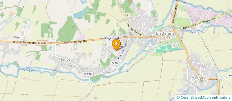 localisation de l'entreprise LE FAUBOURG  NANCE