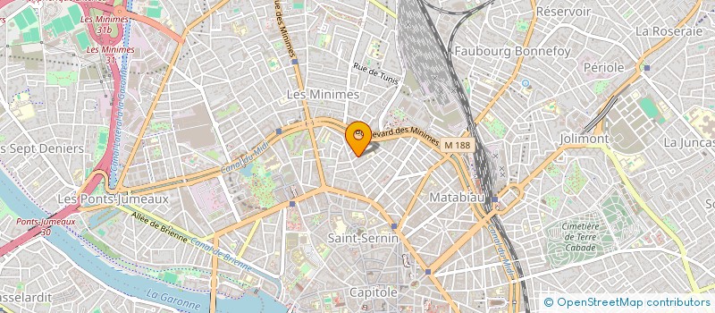 localisation de l'entreprise LE FAUBOURG à TOULOUSE