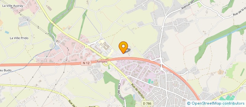 localisation de l'entreprise LE FAUCHEUR ROUE à PLERIN