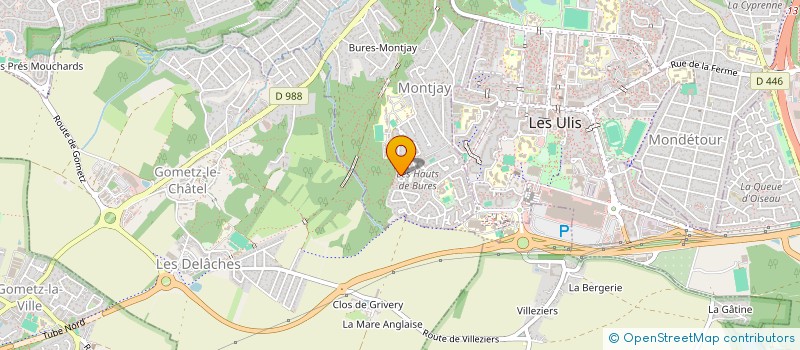 localisation de l'entreprise LE FAUCONNIER CHARENTAIS à BURES-SUR-YVETTE