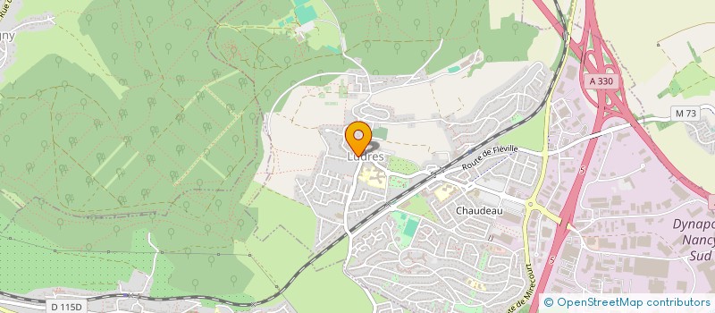 localisation de l'entreprise LE FAUTEUIL D'EMY  LUDRES