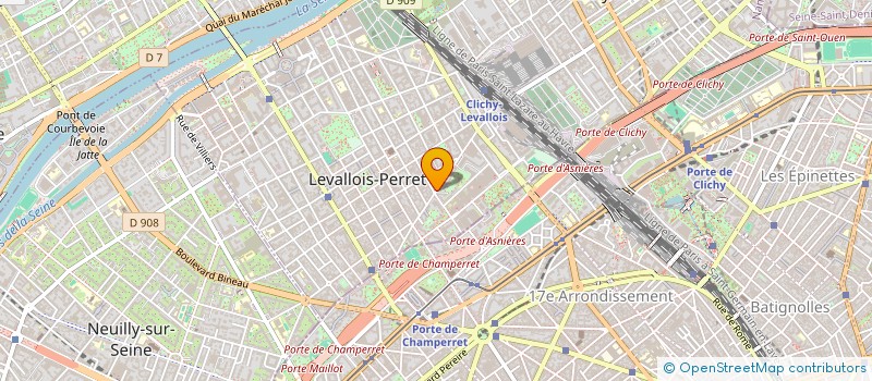 localisation de l'entreprise LE FAUTEUIL DE MINA à LEVALLOIS-PERRET