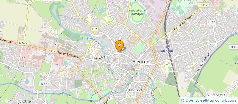 localisation de l'entreprise LE FAUTEUIL PAR EXEL COIFFURE à ALENCON