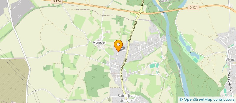 localisation de l'entreprise LE FAUX-JETON  SAINT-JEAN-DE-NIOST