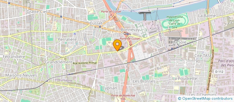 localisation de l'entreprise LE FAYS  VILLEURBANNE