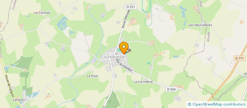 localisation de l'entreprise LE FELGER  COURBEVEILLE