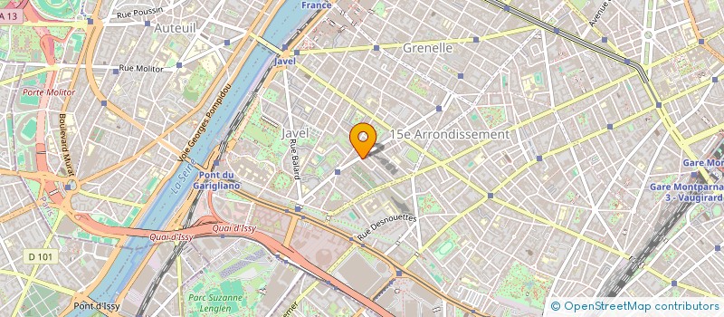 localisation de l'entreprise LE FELIX FAURE  PARIS