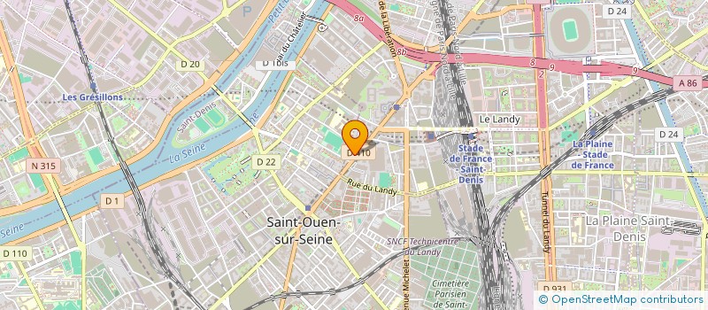 localisation de l'entreprise LE FEMSTIVAL à SAINT-DENIS