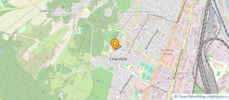 localisation de l'entreprise LE FENIL à CHENOVE