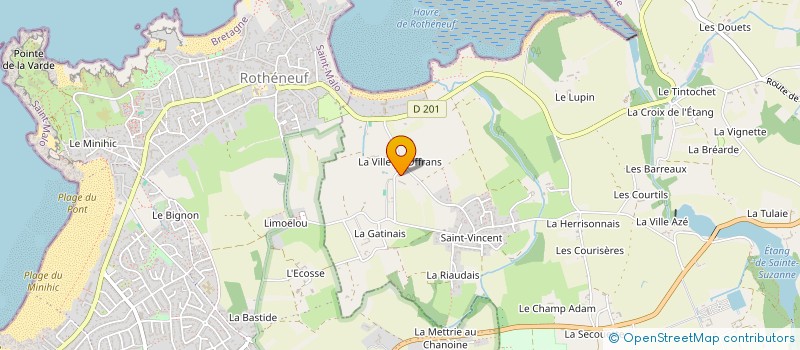 localisation de l'entreprise LE FER  SAINT-COULOMB