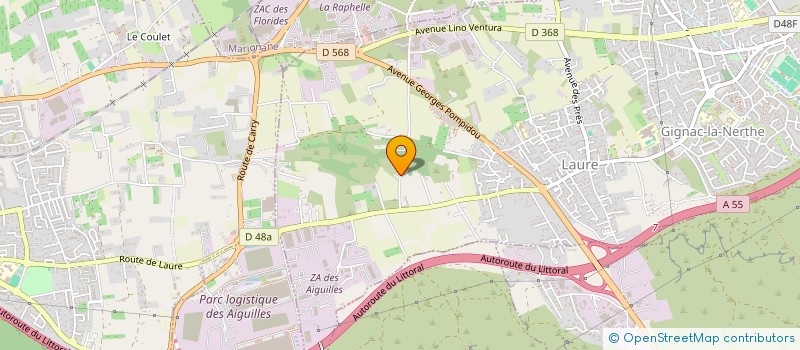 localisation de l'entreprise LE FER A CHEVAL à GIGNAC-LA-NERTHE