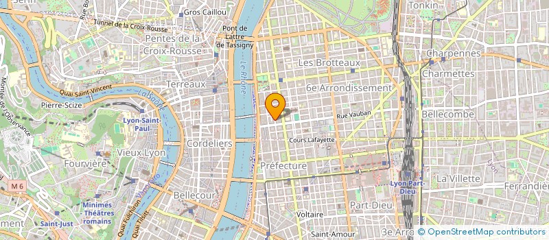 localisation de l'entreprise LE FER A CHEVAL à LYON
