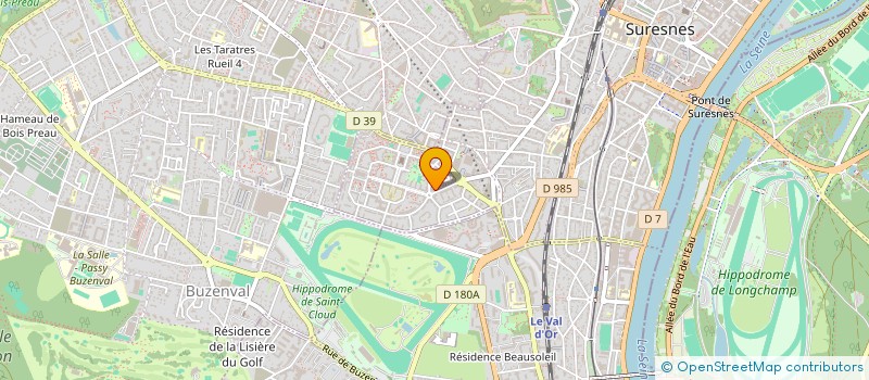 localisation de l'entreprise LE FER A LA MAIN à SURESNES