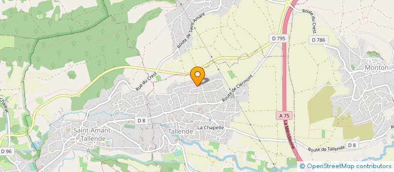 localisation de l'entreprise LE FER SEPT  TALLENDE