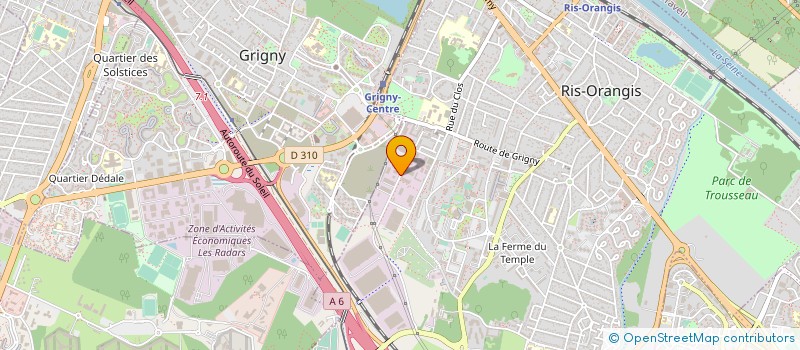 localisation de l'entreprise LE FERME DE RIS ORANGIS à RIS-ORANGIS