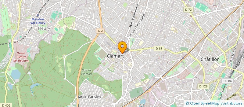 localisation de l'entreprise LE FERMENTEUR  CLAMART