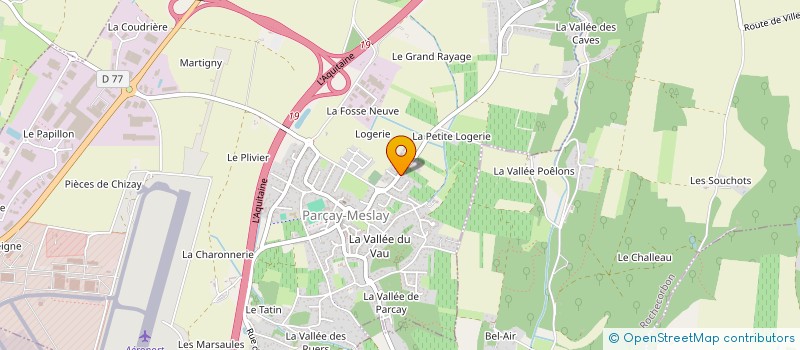 localisation de l'entreprise LE FERRET à VOUVRAY