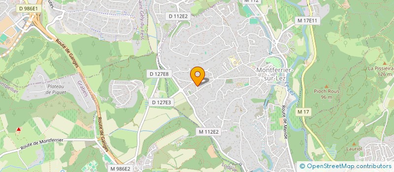 localisation de l'entreprise LE FESCAU  MONTFERRIER-SUR-LEZ