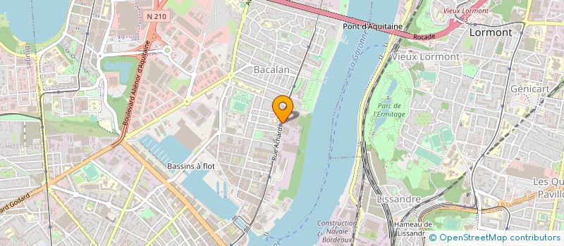 localisation de l'entreprise LE FESTIN à BORDEAUX