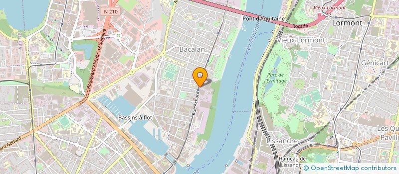 localisation de l'entreprise LE FESTIN à BORDEAUX