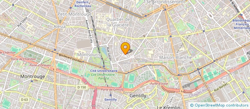 localisation de l'entreprise LE FESTIN D'EVE  PARIS