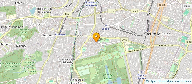 localisation de l'entreprise LE FESTIN D'ITALIE à SCEAUX