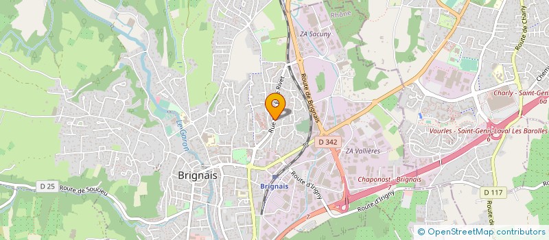 localisation de l'entreprise LE FESTIVAL DE LA BULLE D OR à BRIGNAIS