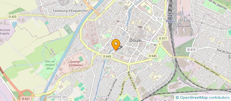localisation de l'entreprise LE FESTIVAL DE LA PIOCHE DES ELEVES DE L'IMT NORD EUROPE à DOUAI