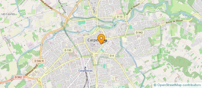 localisation de l'entreprise LE FESTIVAL DE MUSIQUES JUIVES DE CARPENTRAS à CARPENTRAS