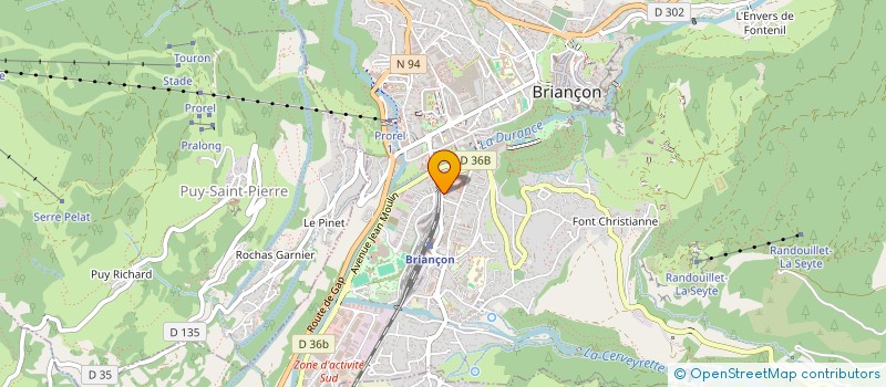 localisation de l'entreprise LE FESTIVAL DES AFFAIRES à BRIANCON