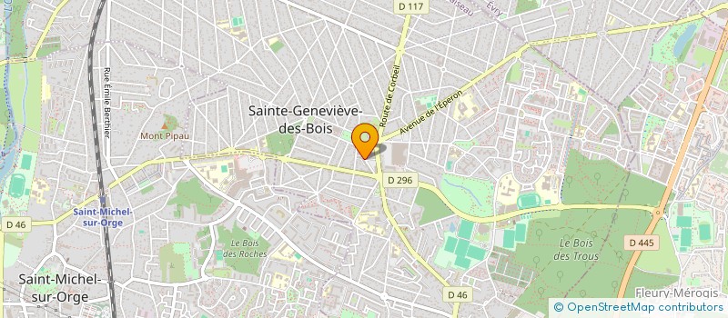 localisation de l'entreprise LE FESTIVAL DU PAIN à SAINTE-GENEVIEVE-DES-BOIS