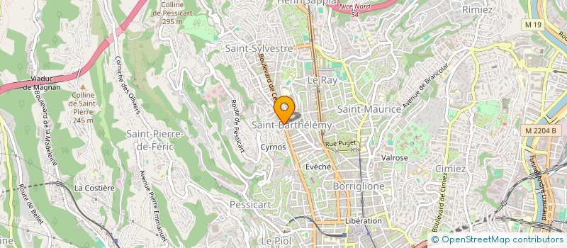 localisation de l'entreprise LE FETICHE à NICE