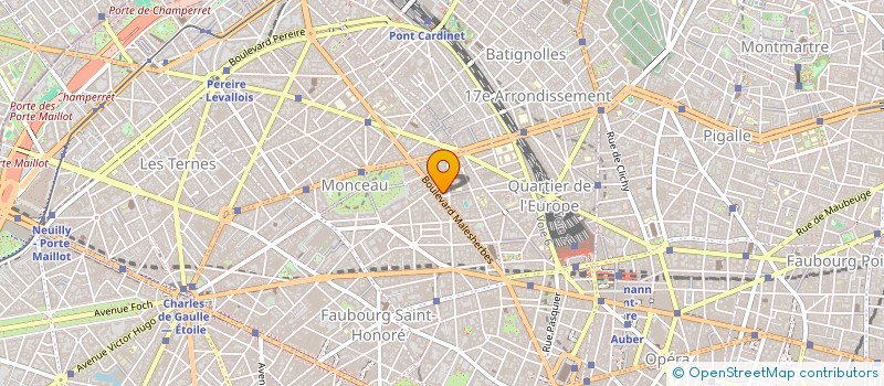 localisation de l'entreprise LE FEUVRE SARL à PARIS