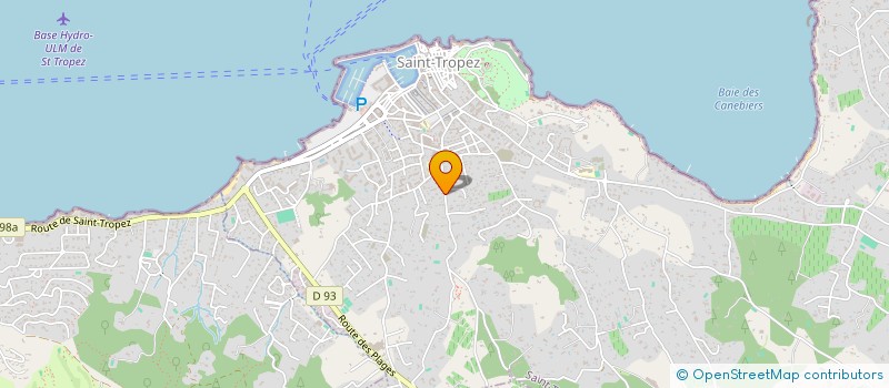 localisation de l'entreprise LE FEVER PUBLISHING  SAINT-TROPEZ