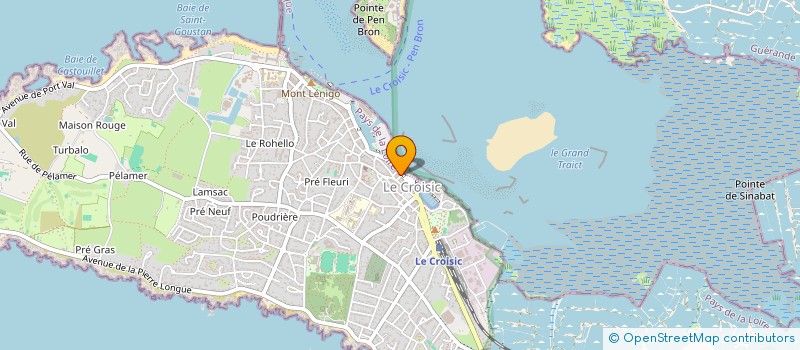 localisation de l'entreprise LE FI SEL à LE CROISIC