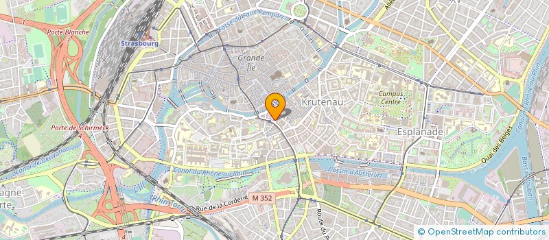 localisation de l'entreprise LE FIACRE à STRASBOURG