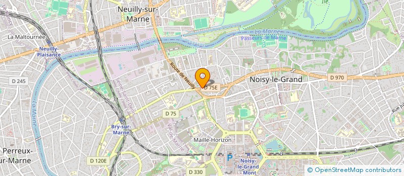 localisation de l'entreprise LE FIACRE à NOISY-LE-GRAND
