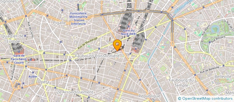 localisation de l'entreprise LE FIBRE D'OR  PARIS