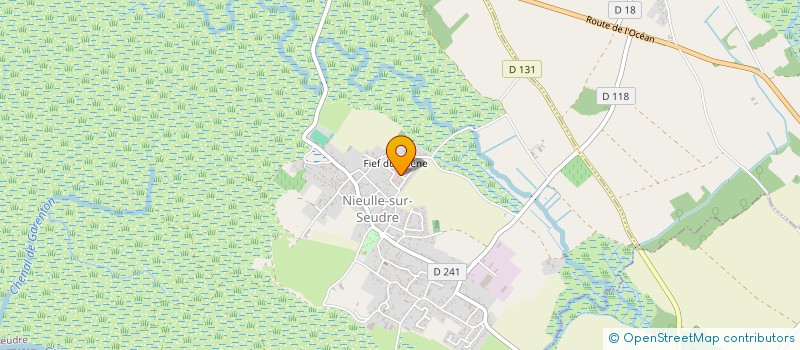 localisation de l'entreprise LE FIEF TRILLAUD  LE GUA