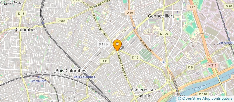 localisation de l'entreprise LE FIGHT CLUB D'ASNIERES à ASNIERES-SUR-SEINE