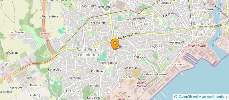 localisation de l'entreprise LE FIGUIER à BREST