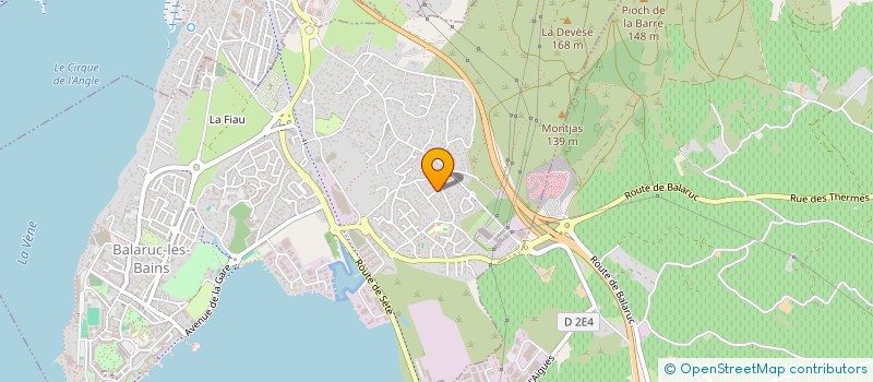 localisation de l'entreprise LE FIGUIER  BALARUC-LES-BAINS