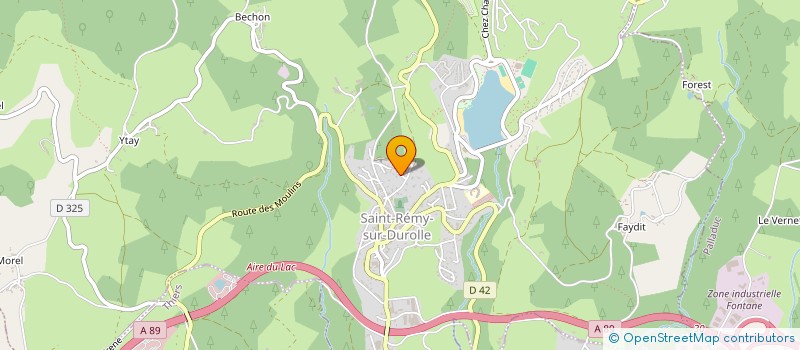 localisation de l'entreprise LE FIGUIER  SAINT-VICTOR-MONTVIANEIX