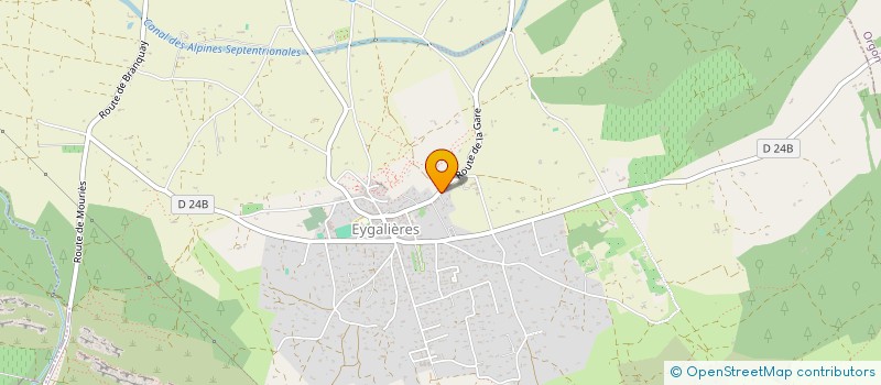 localisation de l'entreprise LE FIGUIER  EYGALIERES